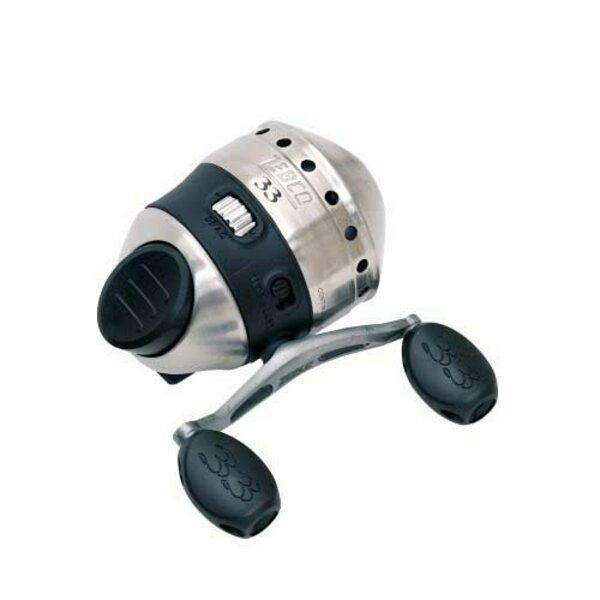 Worldwide Sourcing Zebco 33KA10CCP3 Spincast Reel, 10 lb Line, 3.6:1 Gear Ratio, Graphite 21-10469